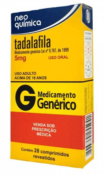 Cialis diário (Tadalafila 30cmp/5mg) Nova Química