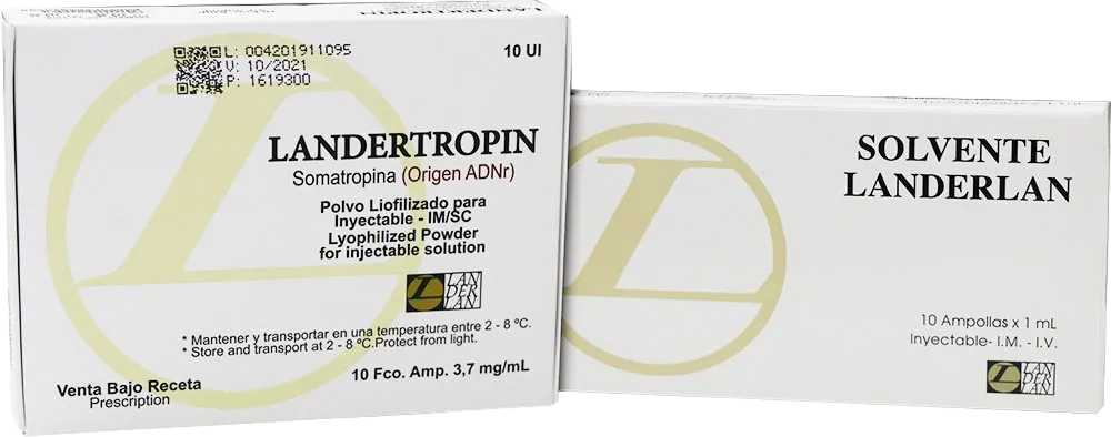 Landertropin (GH 10 vials x 10ui - 100ui)