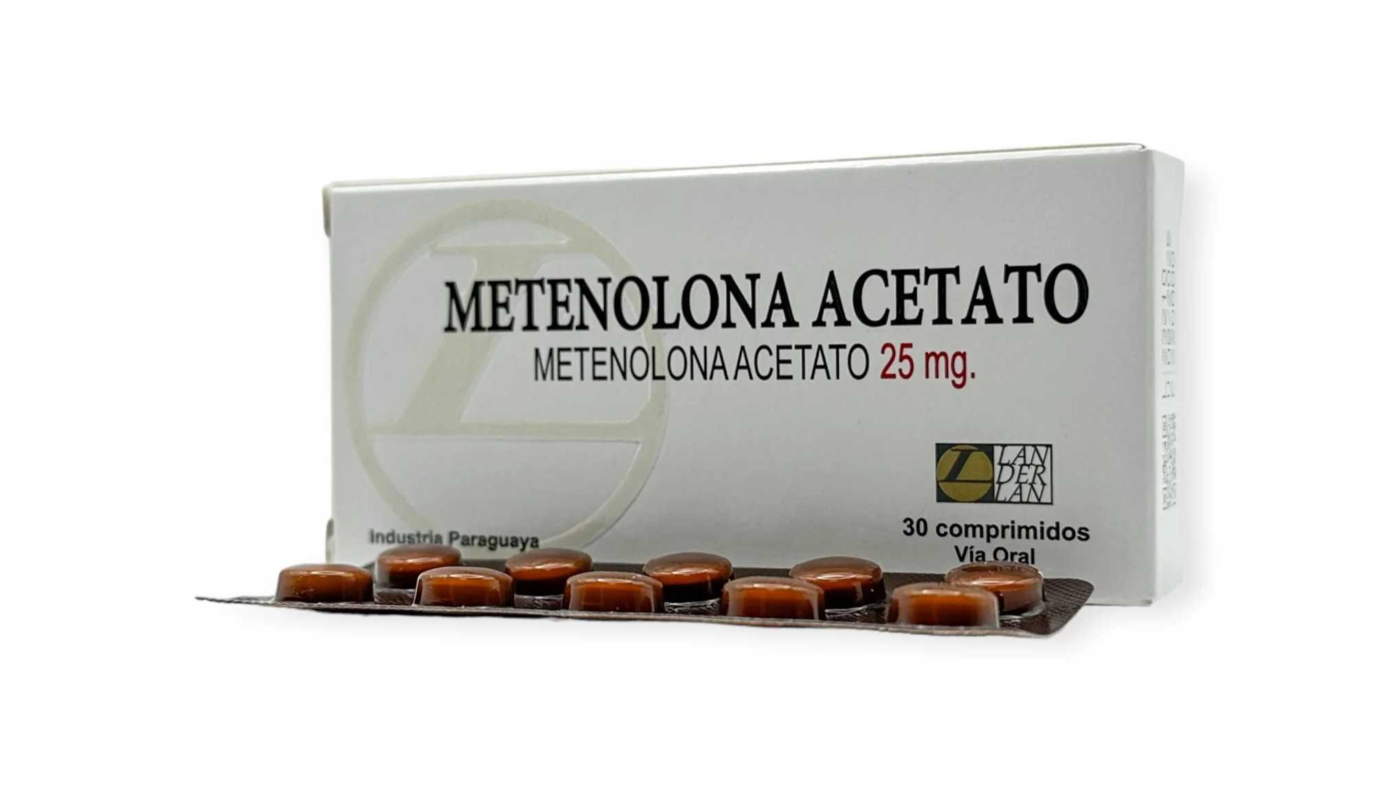 Metenolona Acetato (Primobolan oral 30cmp/25mg)