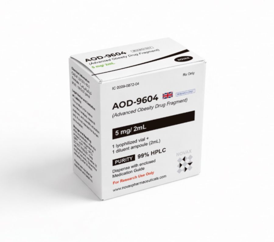 AOD-9604 (5mg/2ml) Novax Pharmaceuticals