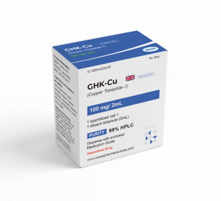 GHK-Cu (100mg/2ml) Novax Pharmaceuticals