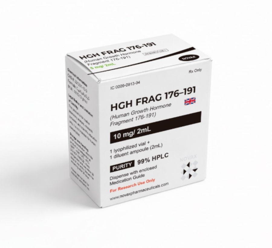 HGH Frag 176-191 (10mg/2ml) Novax Pharmaceuticals