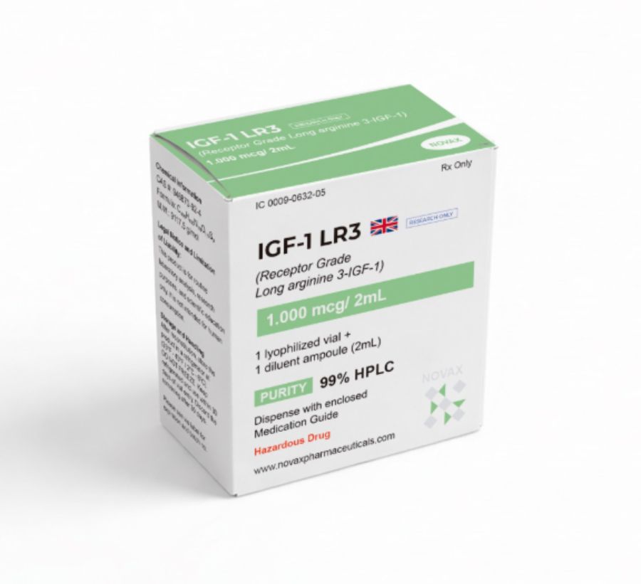 IGF-1 LR3 (1mg/2ml) Novax Pharmaceuticals