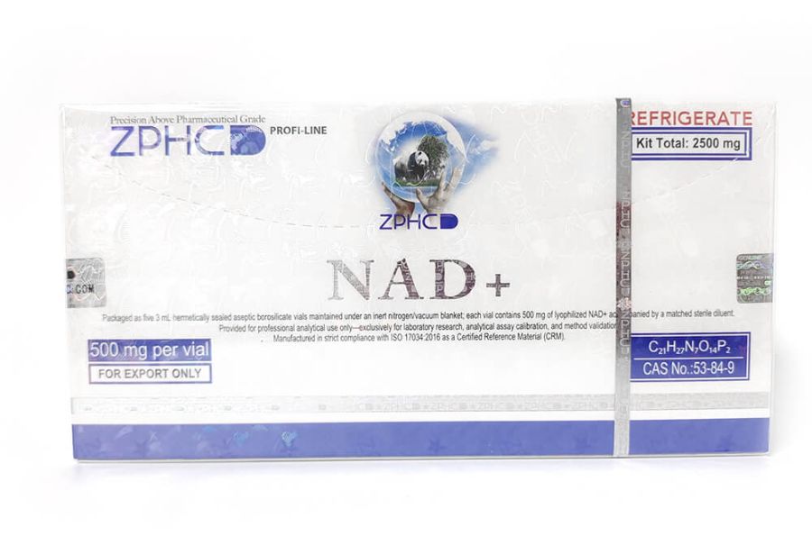 NAD+ (5 vials x 500mg - 2.500mg) ZPHC