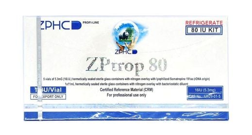 ZPTropin 80 (GH 5 vials x 16ui - 80ui) ZPHC